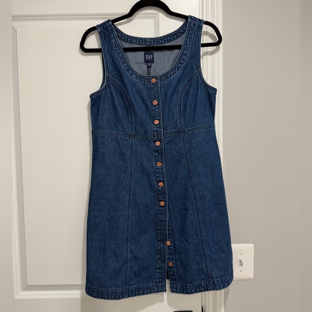GAP Blue Denim Dress LIKE NEW size S